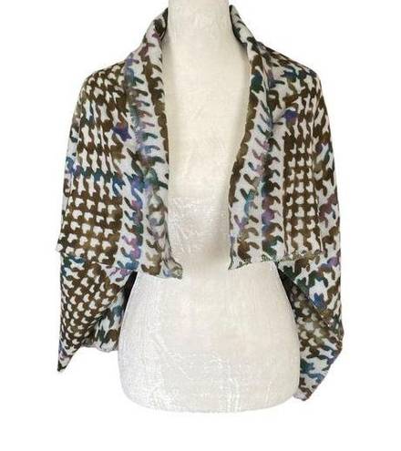 Isaac Mizrahi Elements  Live shawl scarf wrap soft new from show one size 72 x 26