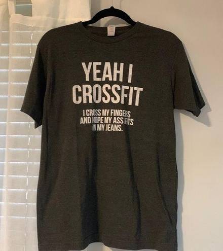 Tultex Funny CrossFit T-shirt size Medium