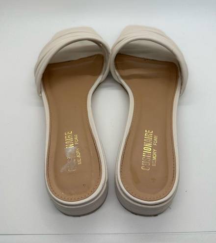 Cushionaire  Women's Nino Strappy Slide Sandals Size 7.5