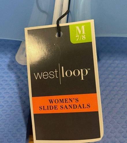 West Loop  Women's Slipper Blue Size 7/8 Medium