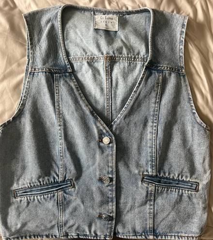 Denim Top Size XL