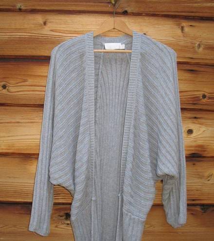 The Jetset Diaries TJD Gray Duster Cardigan Sweater