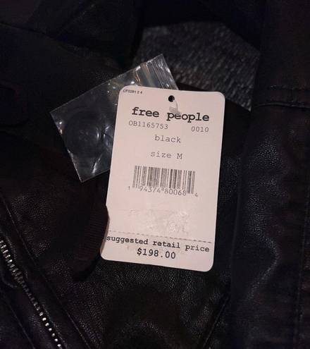 Free People Leather Jacket