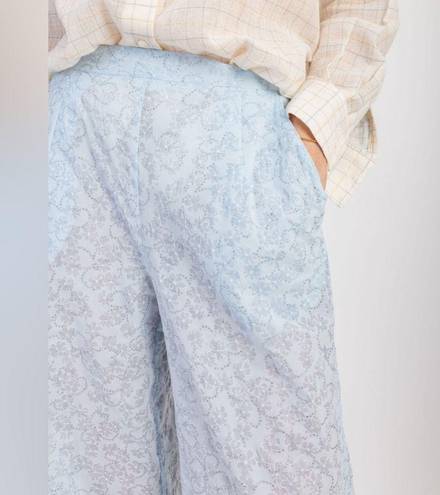 Koch New  Jules Pants Sky Bloom, Size L New w/Tag Retail $420