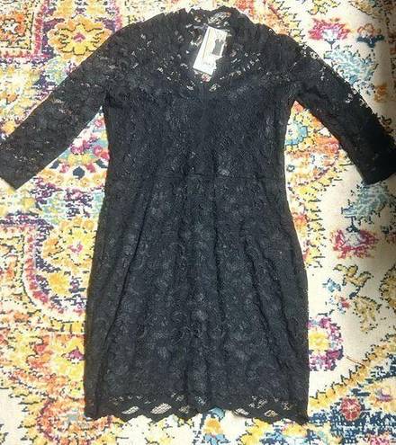 Karen Kane  made in the USA lace little black dress.