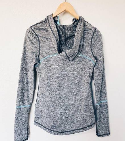 Z By Zella  Gray Quarter Zip - Size XS