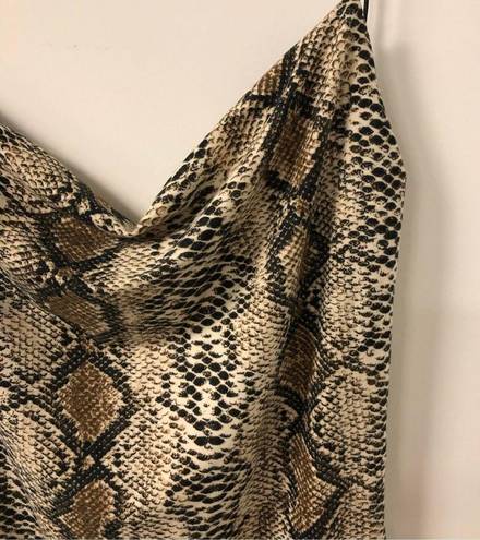 Zaful  Snakeskin Dress