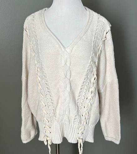 Vintage Havana  Laced Sweater