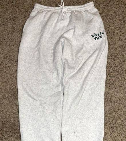 White Fox Joggers Size L