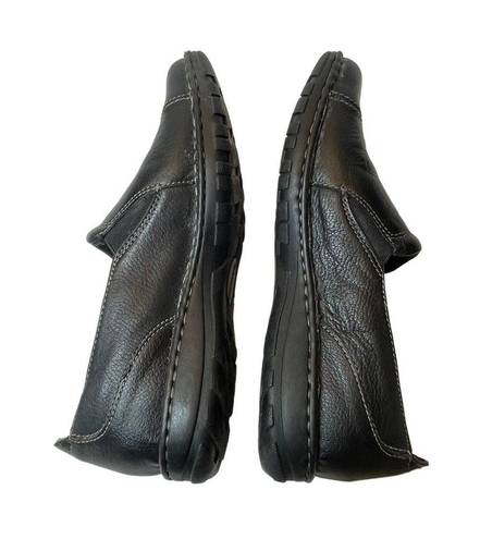 Krass&co GH Bass & . Black Leather Loafer Bradshaw 9W Wide Slip  on Shoe