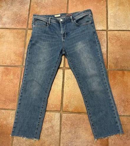 Pilcro  cropped straight leg jeans size 31