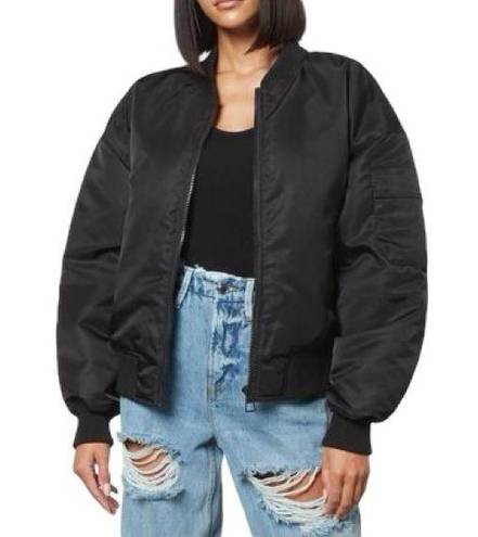 Good American NWT |  Satin Bomber Jacket