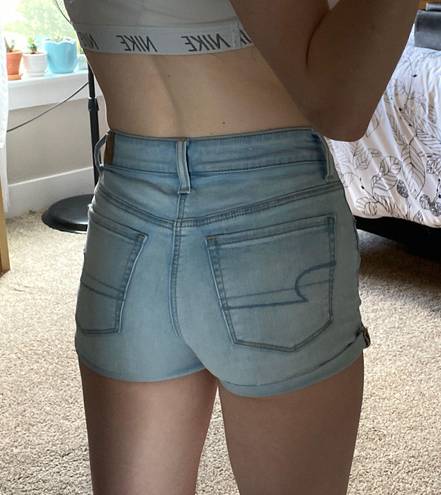 American Eagle Hi-Rise Shortie Shorts