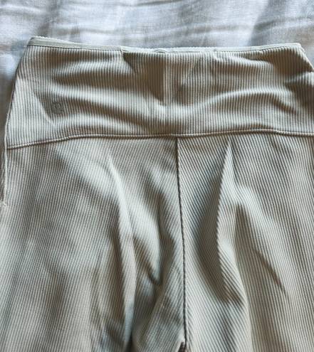 Lululemon Brushed Softstreme Ribbed Zip Flared Pant 32.5" 