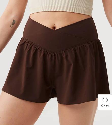 Aerie Crossover Flowy Shorts