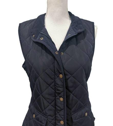 The Row The Savile Co. London Blue Quilted Lightweight Vest