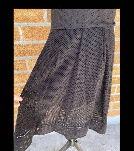 Rebecca Taylor 
Mixed Eyelet Tie Waist Dress size 4