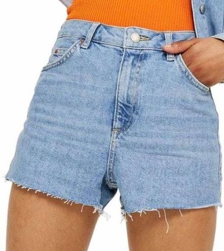 American Apparel High Waisted Jean Shorts