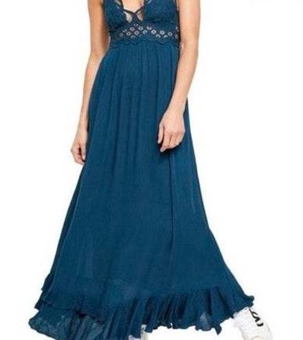 Free People Long Adella Maxi Dress