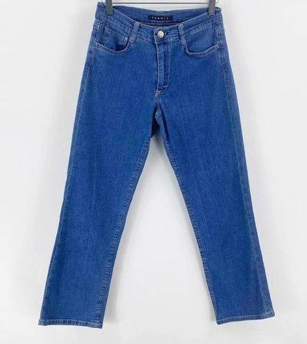 Theory  Blue Medium Wash Bootcut Jeans