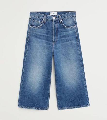 Mango  Denim High Waisted Bermuda Shorts Size 1