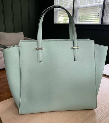 Kate Spade  New York Cedar Street Hayden Mint Satchel Tote Shoulder Bag Handbag