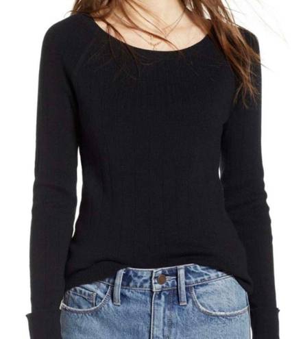 Treasure & Bond Treasures & Bond Black Medium Fitted Sweater