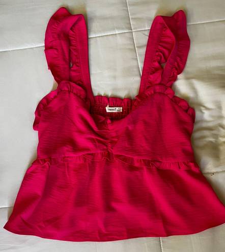 Hot Pink Top Size L