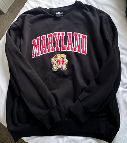 College Crew Neck Black Size L