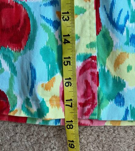 Talbots Vintage Vibrant Rose  Skirt 14