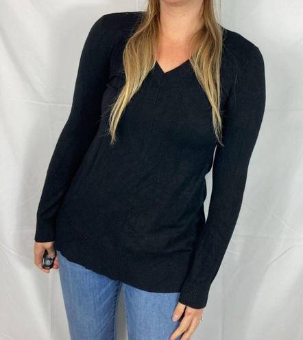 DKNY  Jeans Long Sleeve V Neck Sweater