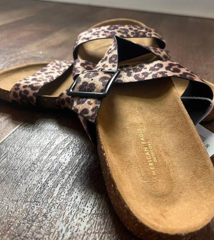 American Eagle Outfitters Leopard Flats