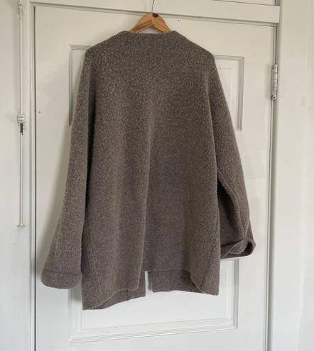 ZARA Oversized Cardigan Coat