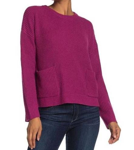 MELLODAY NWT  Two Pocket Knit Pullover Sweater