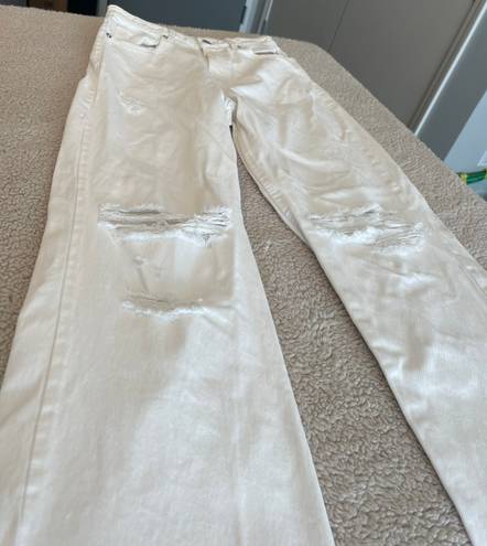 ZARA White Jeans