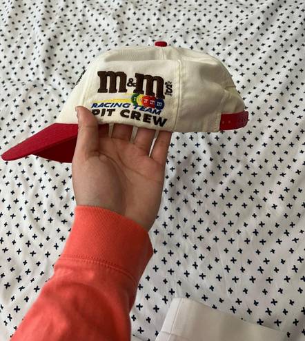 vintage m&m racer hat