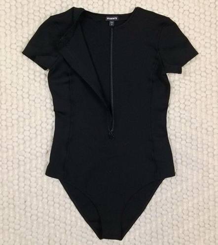 James Perse  Y/OSEMITE Scuba Bodysuit Black Sz 3