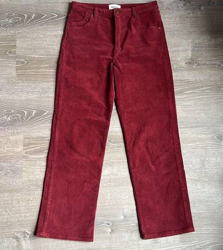 Rolla's  Original High Rise Straight Corduroy Quince