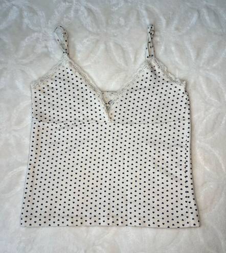 Brandy Melville Heart Tank Top