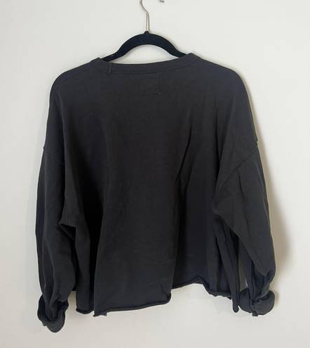 Oversized Iowa Crewneck Black Size XL