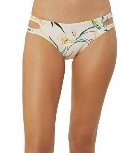 O'Neill NEW  XL Claris Floral Strappy Bottoms Cheeky Coverage $46