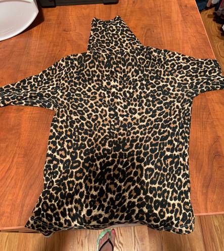 ZARA Cheetah Turtle Neck