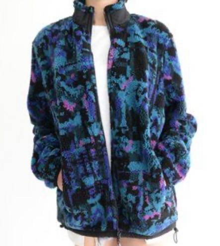 American Eagle  Fleece Jacket Multicolor