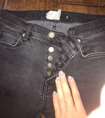 Free People Black Jeans