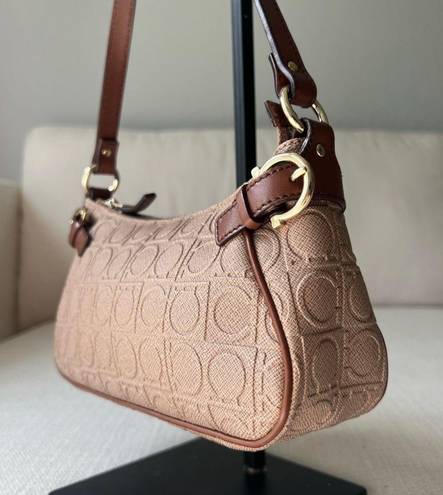 Salvatore Ferragamo Gancini Leather Shoulder Bag