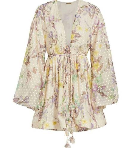 Alexis  Behati Dress in Floral Embroidered Medium New Womens Floral Mini