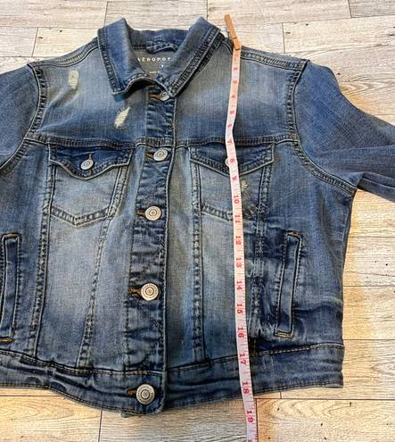 Aeropostale Real Denim Medium Wash Denim Jacket Women Medium