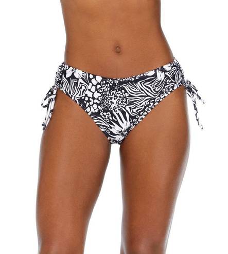 No Bo NWT  bikini Black and White Animal Hipster swimwear set bathing suit pool