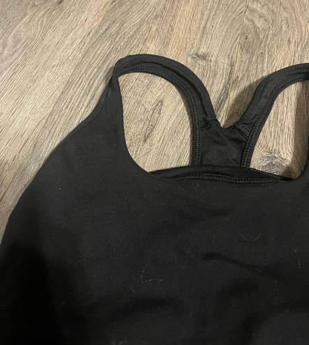 Lululemon Black Tank W Sports Bra