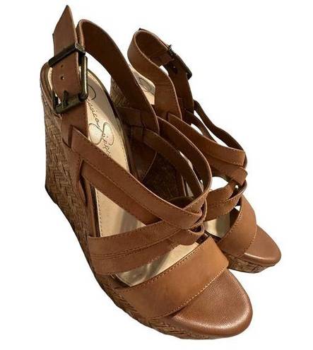 Jessica Simpson  Wedge Sandals Size 8.5